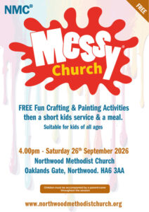 messy church poster